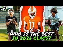 Video thumbnail for BEST High School Football Player in 2026? 👀 | 247Sports Rankings Update | The 105
