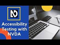 Video thumbnail for Accessibility Testing with NVDA Screen Reader for Beginners - Recorded Live Lecture