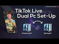 Video thumbnail for How To LiveStram On TikTok With A Dual PC! (Without Stream Key)