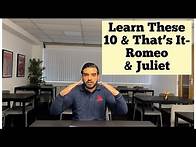 Video thumbnail for The Only 10 Quotes You Need To Learn From Romeo & Juliet