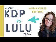 Video thumbnail for KDP vs Lulu Xpress | Which One is Better?? | Print on Demand | Publishing Journals, Books, Planners