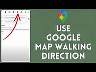 Video thumbnail for How to Use Google Map For Walking Direction