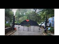Video thumbnail for Driveway Electric Dual Gate Opener Installation