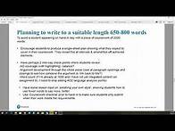 Video thumbnail for Setting up coursework for Edexcel's International GCSE in English Literature