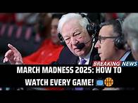 Video thumbnail for March Madness 2025: Full TV Schedule, Broadcast Teams & How to Watch! । USA TODAY NEWS