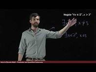 Video thumbnail for Negating Universal and Existential Quantifiers