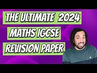 Video thumbnail for The Ultimate Revision Paper - All 60 topics! Edexcel IGCSE Maths 4MA1 (1H or 1HR)