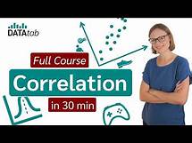 Video thumbnail for Correlation Analysis - Full Course in 30 min