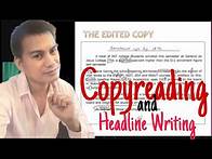 Video thumbnail for COPYREADING AND HEADLINE WRITING | Campus Journalism