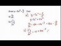 Video thumbnail for Second Order Derivatives