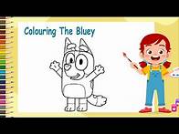 Video thumbnail for Bluey Coloring Page | The Coloring Page