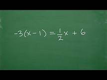 Video thumbnail for Let’s Solve This Equation…Step-By-Step…