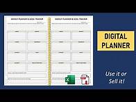Video thumbnail for STEP by STEP: Excel to PDF, Create Digital Planners in PDF