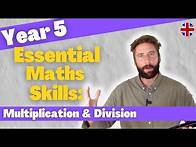Video thumbnail for Year 5 Maths Lesson UK | Multiplication & Division