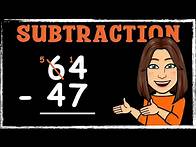 Video thumbnail for 2-digit subtract 2-digit | Column Subtraction | Maths with Mrs. B