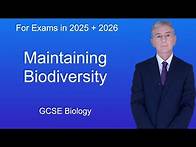 Video thumbnail for GCSE Biology Revision "Maintaining Biodiversity"