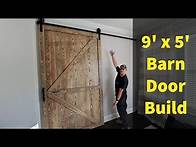 Video thumbnail for I Built a MASSIVE Sliding Barn Door!