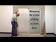 Video thumbnail for How-To: Measure For a New Sliding Screen Door.