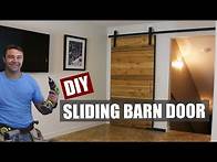 Video thumbnail for How to Make a Sliding Barn Door