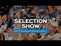 Video thumbnail for 2025 WBIT tournament bracket selection show