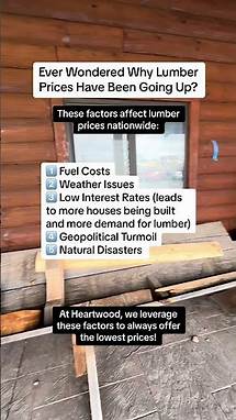 Video thumbnail for Ever Wondered Why Lumber Prices Have Been Going Up?