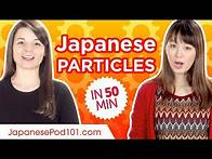 Video thumbnail for Learn ALL Japanese Particles in 1 Hour - Basic Japanese Grammar
