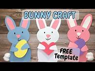 Video thumbnail for Easter Bunny Craft (Free Template)