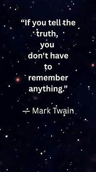 Video thumbnail for if you tell the truth Mark Twain Quote #motivation #trendingshorts #shorts #mindblown #truth