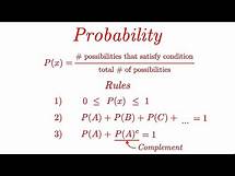 Video thumbnail for Probability: The Basics EXPLAINED with Examples