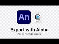 Video thumbnail for How to export transparent videos and images (without Media Encoder) - Adobe Animate CC Tutorial