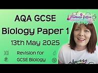 Video thumbnail for The whole of AQA GCSE Biology Paper 1 Revision | 13th May 2025