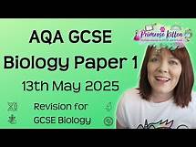 Video thumbnail for The whole of AQA GCSE Biology Paper 1 Revision | 13th May 2025