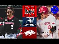Video thumbnail for Nebraska vs #1 Arkansas | Fayetteville Regional Final (Game 7) | 2021 College Baseball Highlights