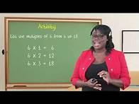 Video thumbnail for Mathematics - Grade 5: Multiples