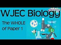 Video thumbnail for The Whole of WJEC Biology paper 1!!!