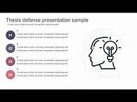 Video thumbnail for Professional Thesis Defense For PowerPoint Presentation