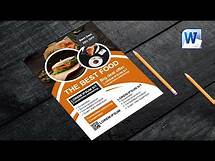 Video thumbnail for Create a Professional Flyer in MICROSOFT WORD I DOWNLOAD FREE ⬇