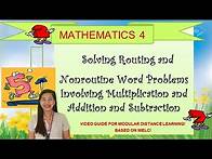 Video thumbnail for Solving Multistep Word Problems Involving Multiplication and Addition or Subtraction