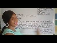 Video thumbnail for How to write a formal letter with ease #letter #formalletterwriting