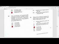 Video thumbnail for CSEC Social Studies Paper 1 JUNE 2023 Solutions