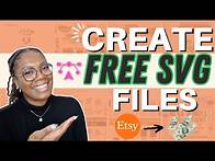 Video thumbnail for the NEW WAY to create *Free* SVG files to sell on Etsy | Etsy Digital Products 2024
