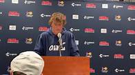 Video thumbnail for Ole Miss football coach Lane Kiffin press conference after Egg Bowl