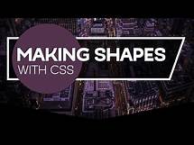 Video thumbnail for How to make shapes with CSS