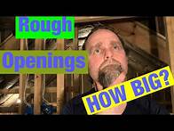 Video thumbnail for Rough Openings for Windows and Doors