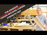 Video thumbnail for The Strongest Crown Molding Outside Corner Joints - The Dowel Trick