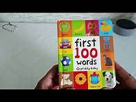 Video thumbnail for First 100 Words: A Padded Board Book