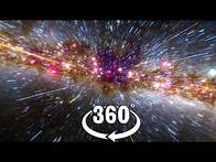 Video thumbnail for VR 360 Space Journey out of our solar system at faster than light speed video for virtual reality