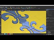Video thumbnail for 22: Getting Started in Carveco: Free Relief Modelling