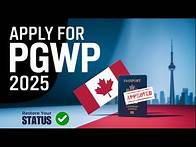 Video thumbnail for How to Apply for PGWP in 2025 (Canada) | Full IRCC Portal Tutorial + Restore your status explained