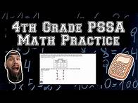 Video thumbnail for 4th Grade PSSA Math Help - Patterns and Tables